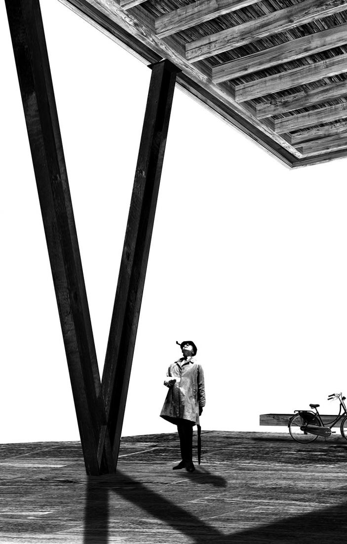 Rendering. El Jardín Anatole by Dellekamp / Schleich.  Rendering. El Jardín Anatole by Dellekamp / Schleich.