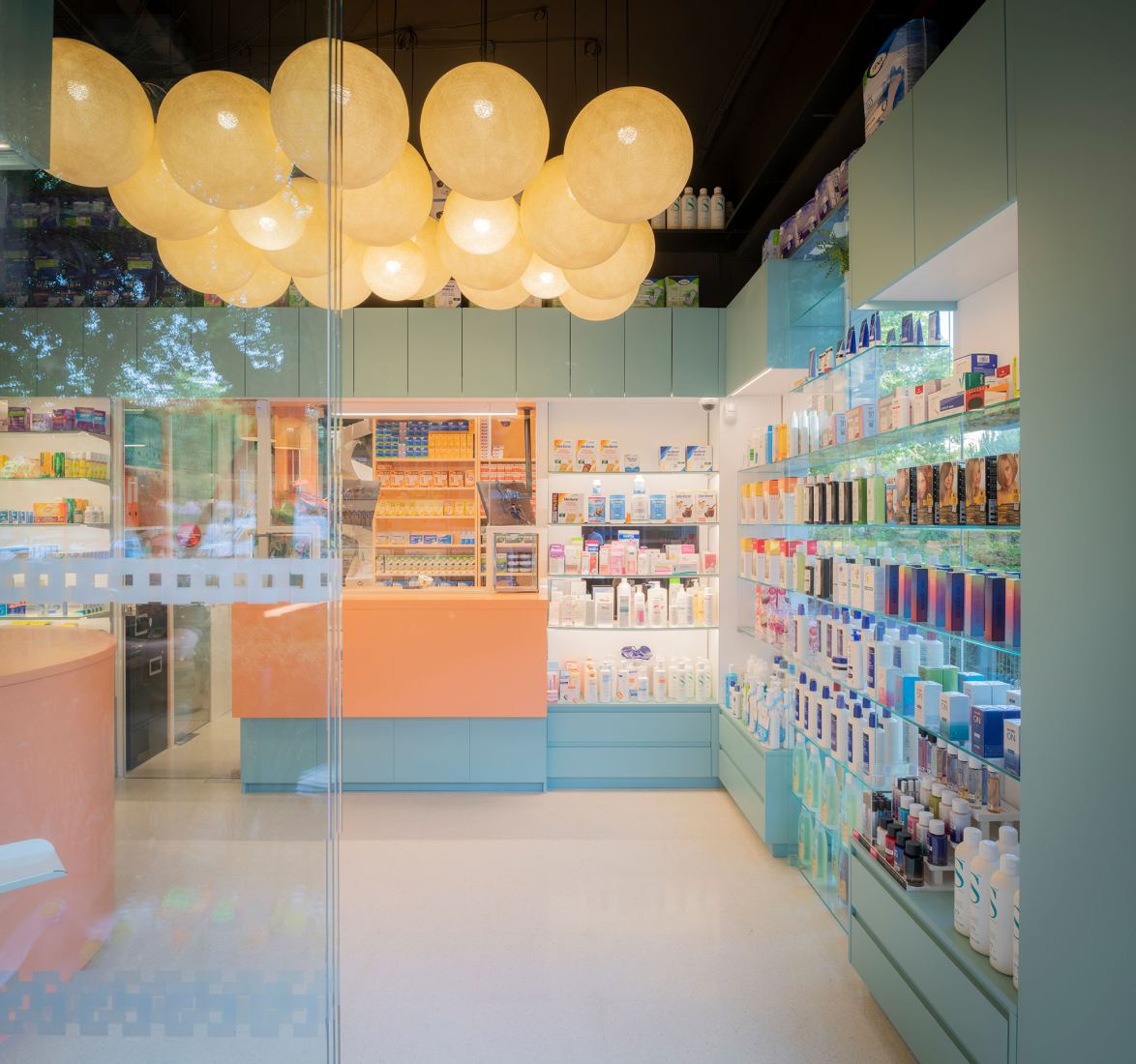 Farmacia Artilleros by Adam Bresnick. Photograph by Amores Pictures. Farmacia Artilleros by Adam Bresnick. Photograph by Amores Pictures.