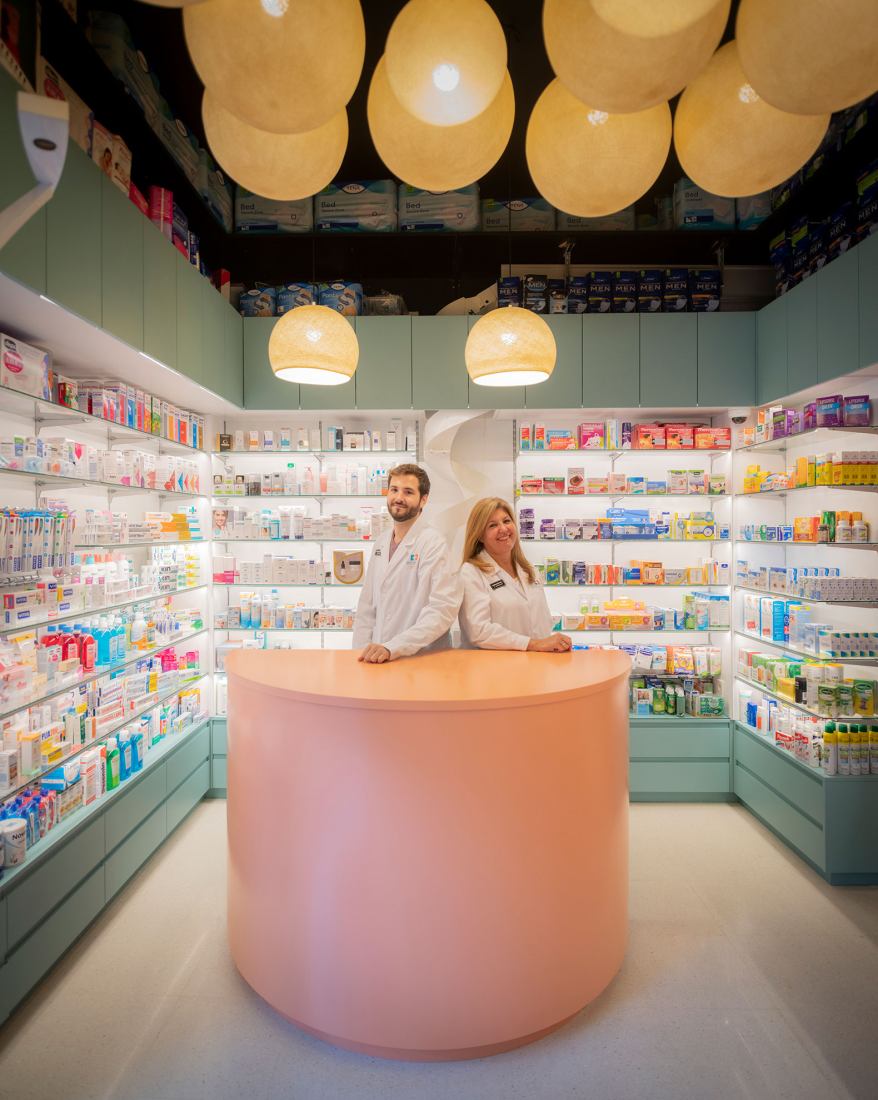 Farmacia Artilleros by Adam Bresnick. Photograph by Amores Pictures. Farmacia Artilleros by Adam Bresnick. Photograph by Amores Pictures.