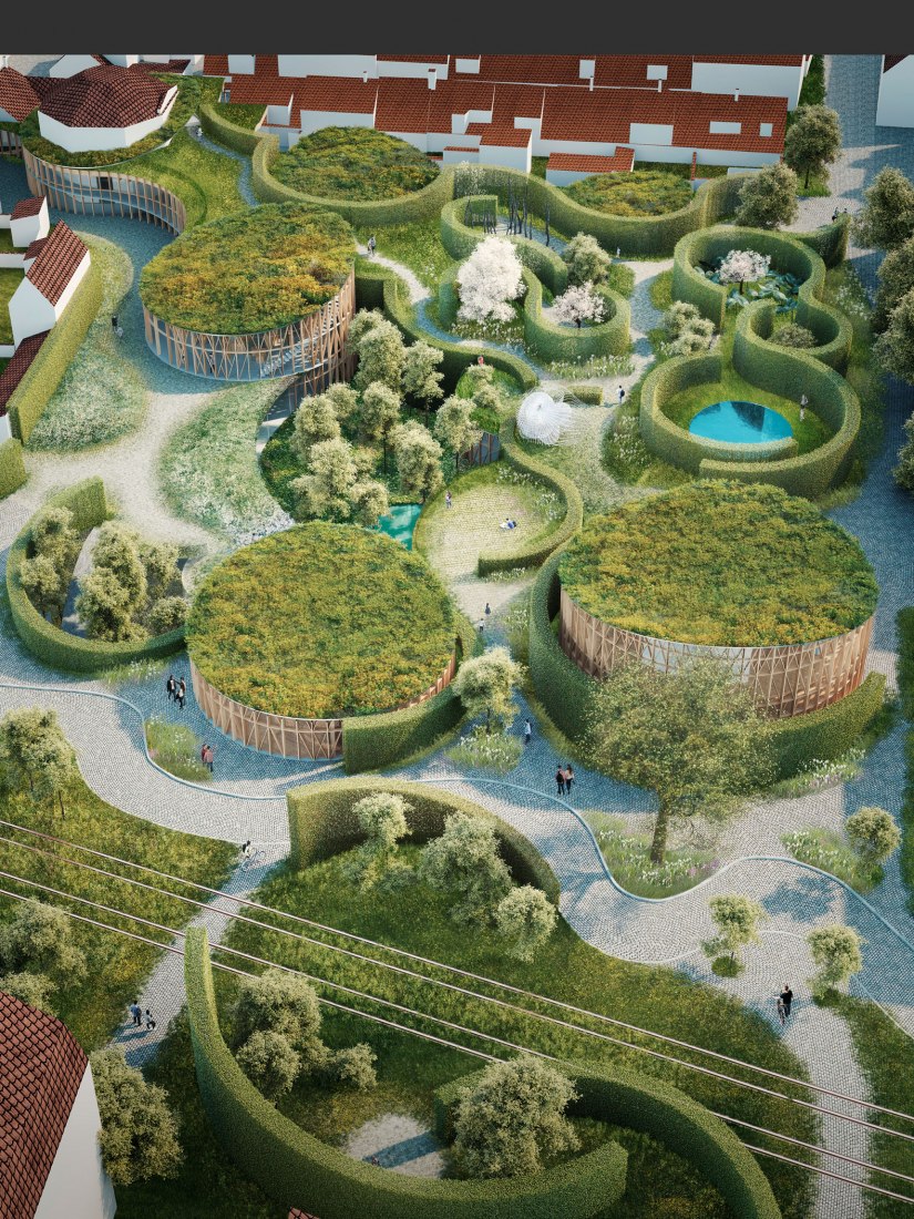 Rendering. H.C. Andersen’s House by Kengo Kuma. Rendering. H.C. Andersen’s House by Kengo Kuma.