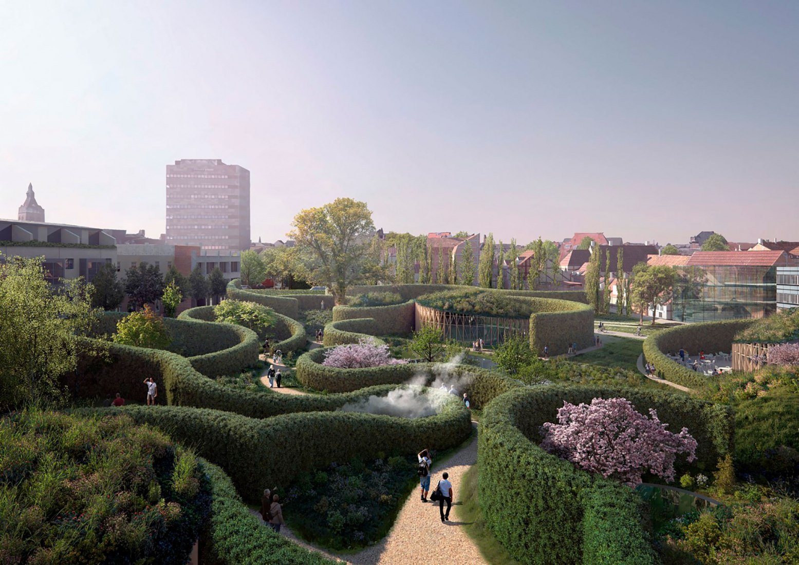 Rendering. H.C. Andersen’s House by Kengo Kuma. Rendering. H.C. Andersen’s House by Kengo Kuma.