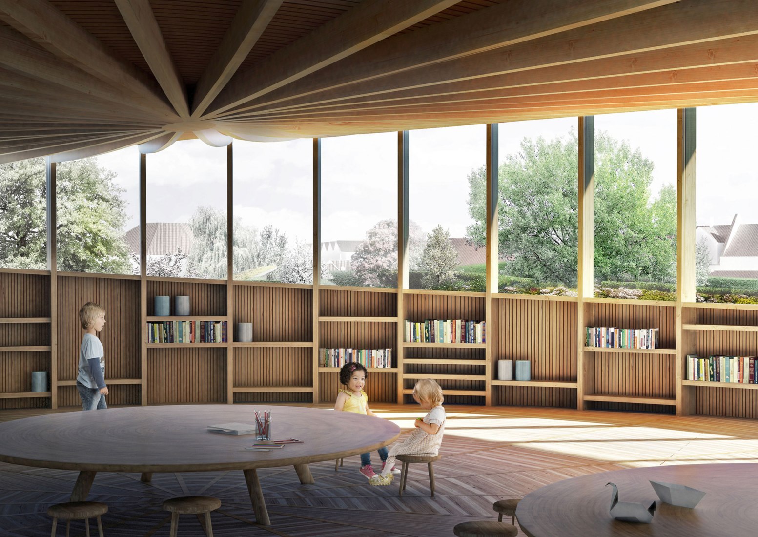 Rendering. H.C. Andersen’s House by Kengo Kuma. Rendering. H.C. Andersen’s House by Kengo Kuma.