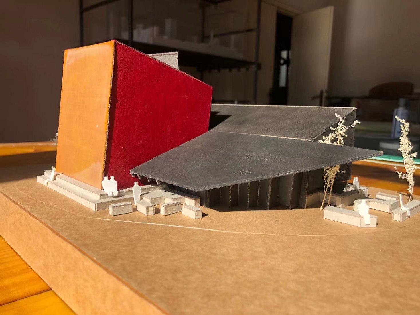 Maqueta. Reinventando el concepto de aldea rural. WAAAM por llLab. Maqueta. Reinventando el concepto de aldea rural. WAAAM por llLab.