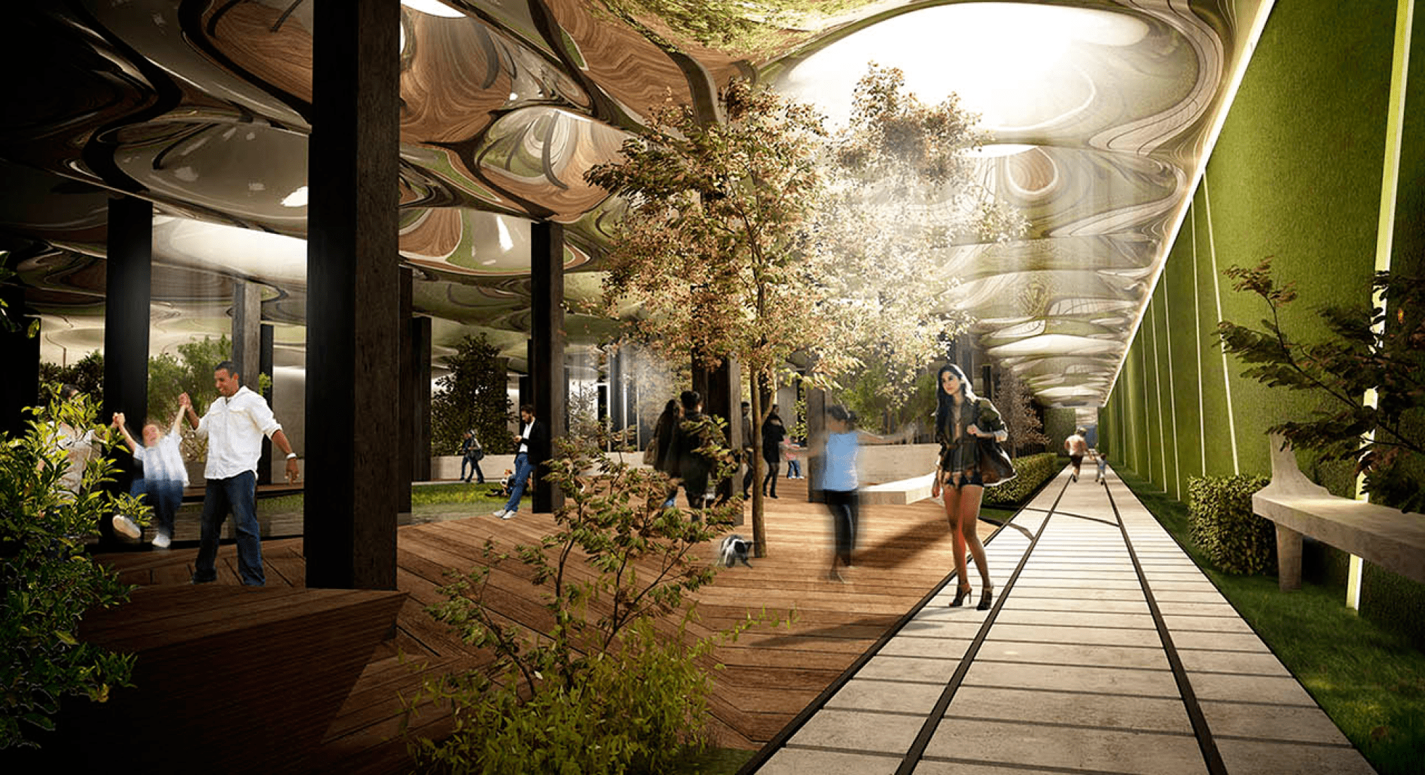 Imagen del Lowline, cortesía de Raad Studio. 