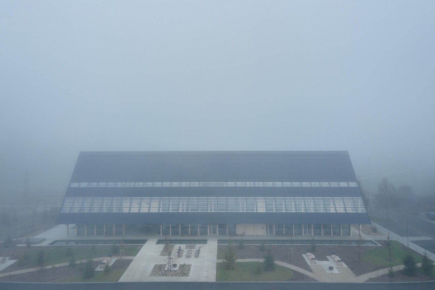 Kloboucká lesní Headquarters by Mjölk architekti. Photograph by BoysPlayNice.