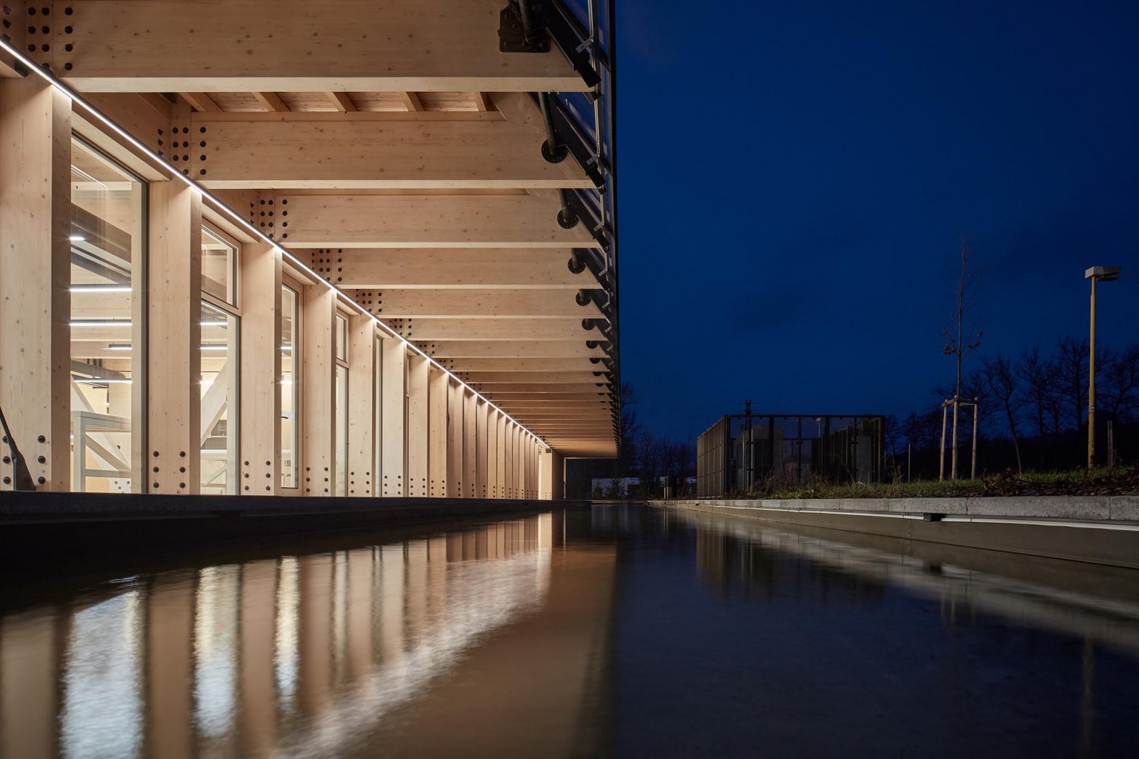 Kloboucká lesní Headquarters by Mjölk architekti. Photograph by BoysPlayNice.