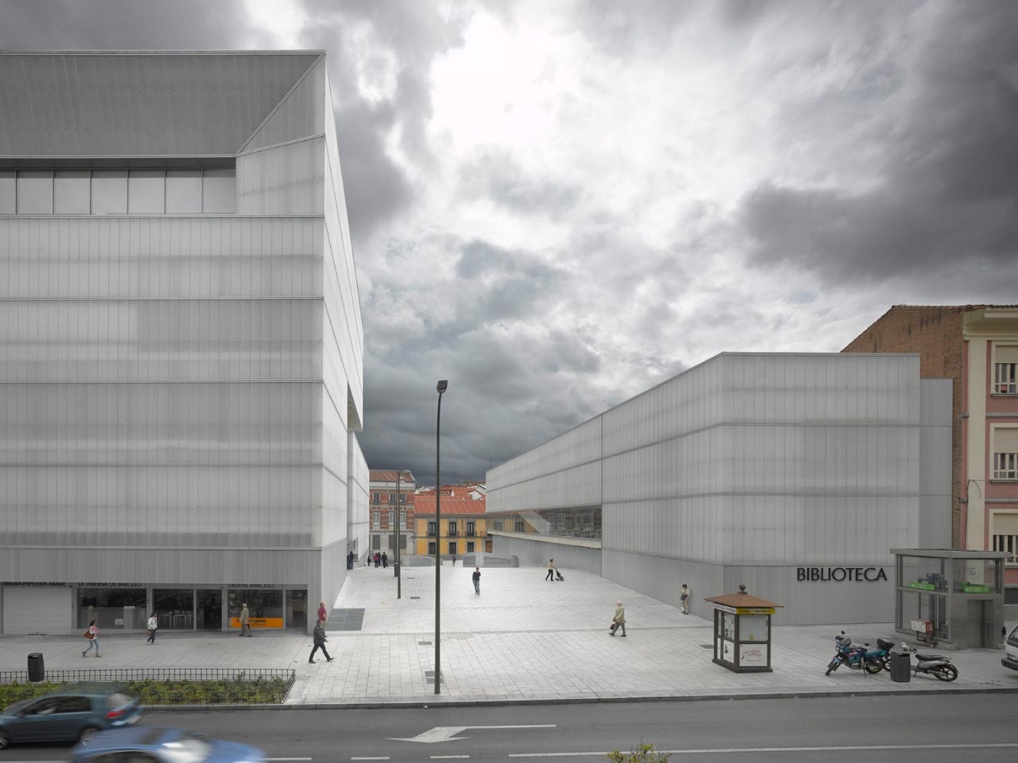 Barceló Market in Madrid by Nieto Sobejano. Photography © Roland Halbe