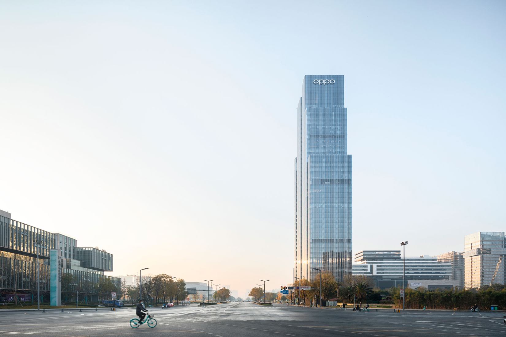 Oppo Technology & Research Centre Tower by Gianni Botsford Architects. Photograph by Xiao Shihao. Oppo Technology & Research Centre Tower by Gianni Botsford Architects. Photograph by Xiao Shihao.