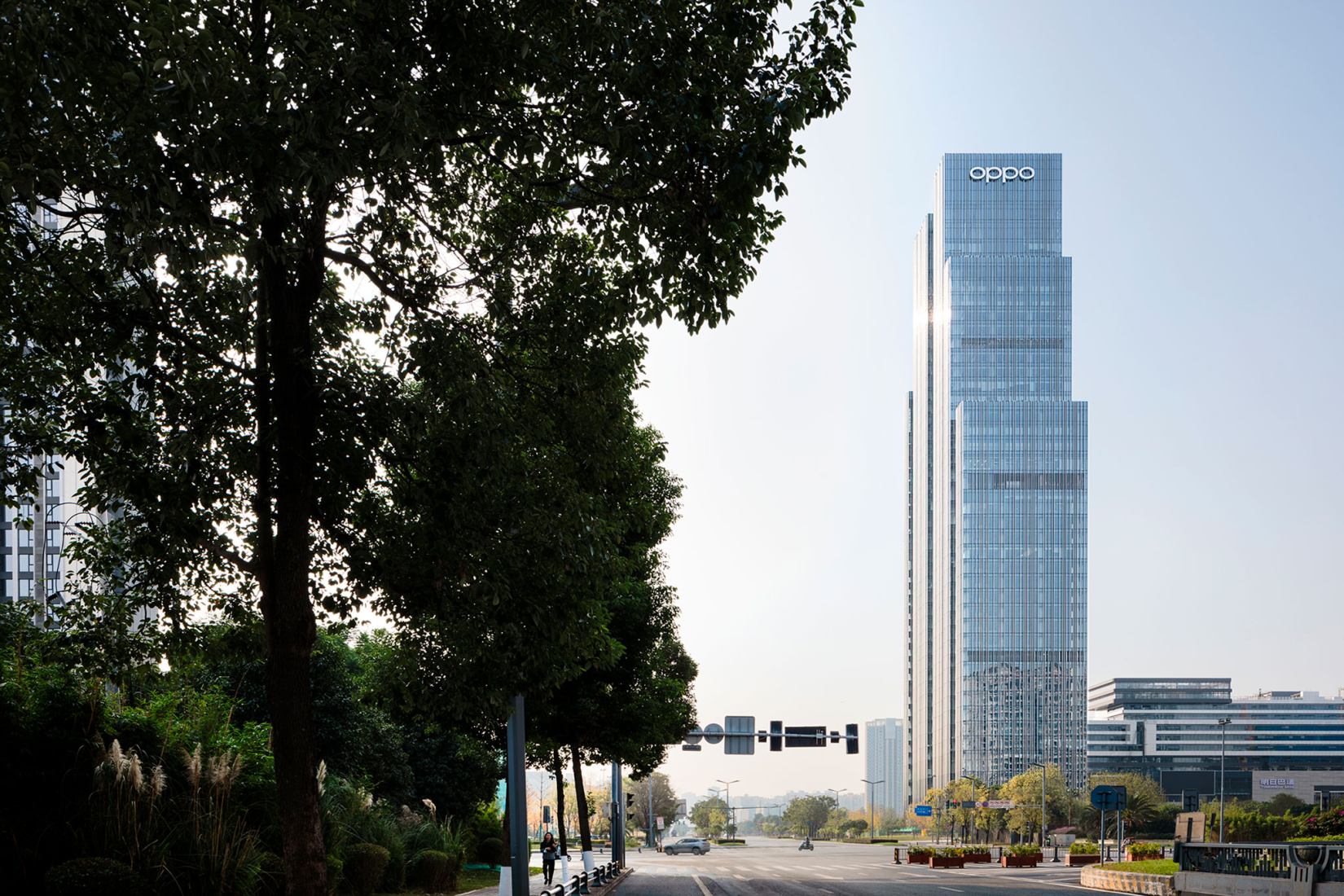Oppo Technology & Research Centre Tower by Gianni Botsford Architects. Photograph by Xiao Shihao. Oppo Technology & Research Centre Tower by Gianni Botsford Architects. Photograph by Xiao Shihao.