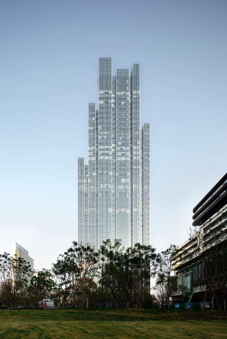 Oppo Technology & Research Centre Tower by Gianni Botsford Architects. Photograph by Xiao Shihao. Oppo Technology & Research Centre Tower by Gianni Botsford Architects. Photograph by Xiao Shihao.