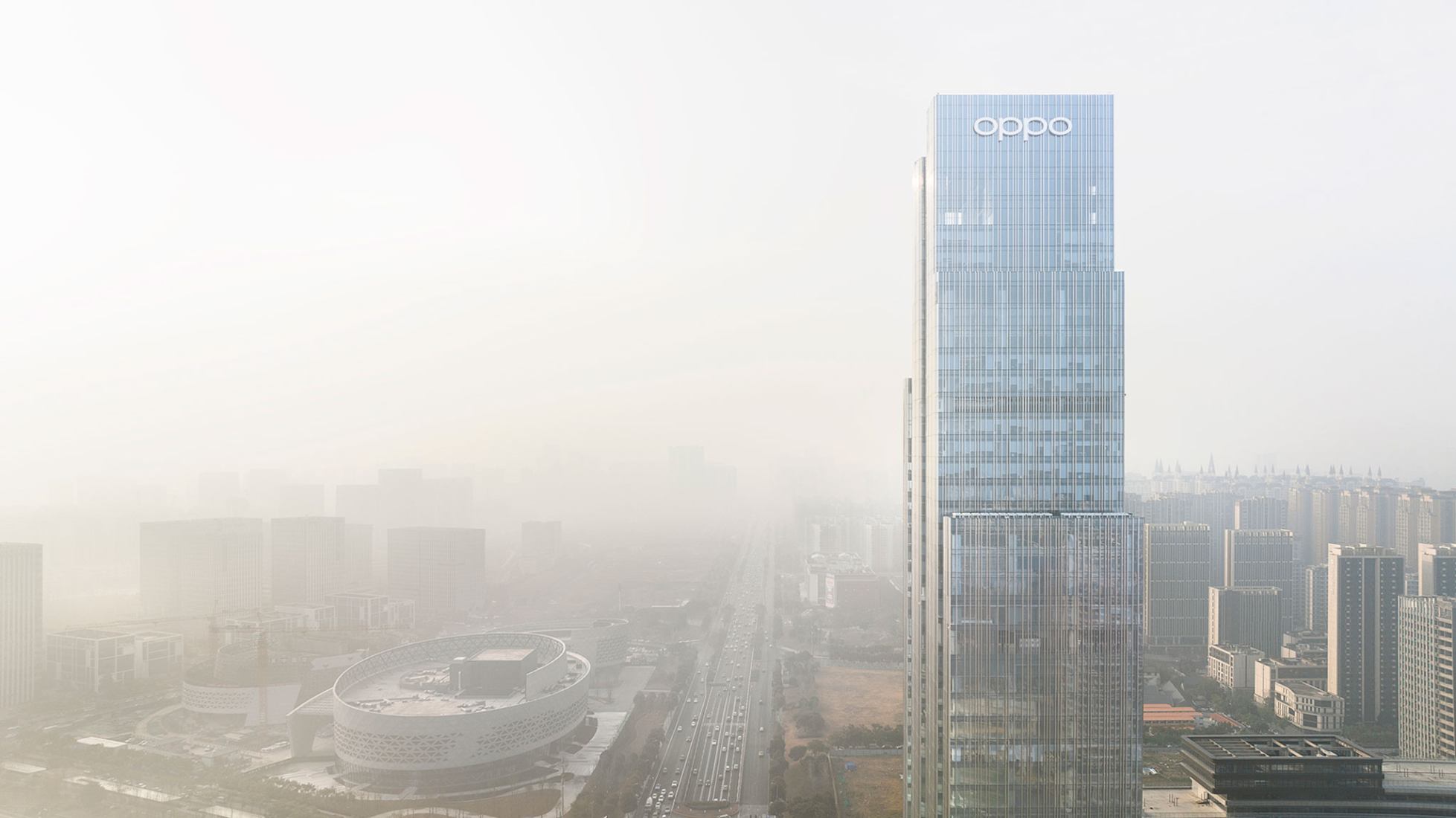 Oppo Technology & Research Centre Tower by Gianni Botsford Architects. Photograph by Xiao Shihao. Oppo Technology & Research Centre Tower by Gianni Botsford Architects. Photograph by Xiao Shihao.