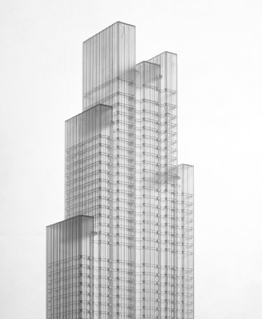 Model. Oppo Technology & Research Centre Tower by Gianni Botsford Architects.  Model. Oppo Technology & Research Centre Tower by Gianni Botsford Architects.