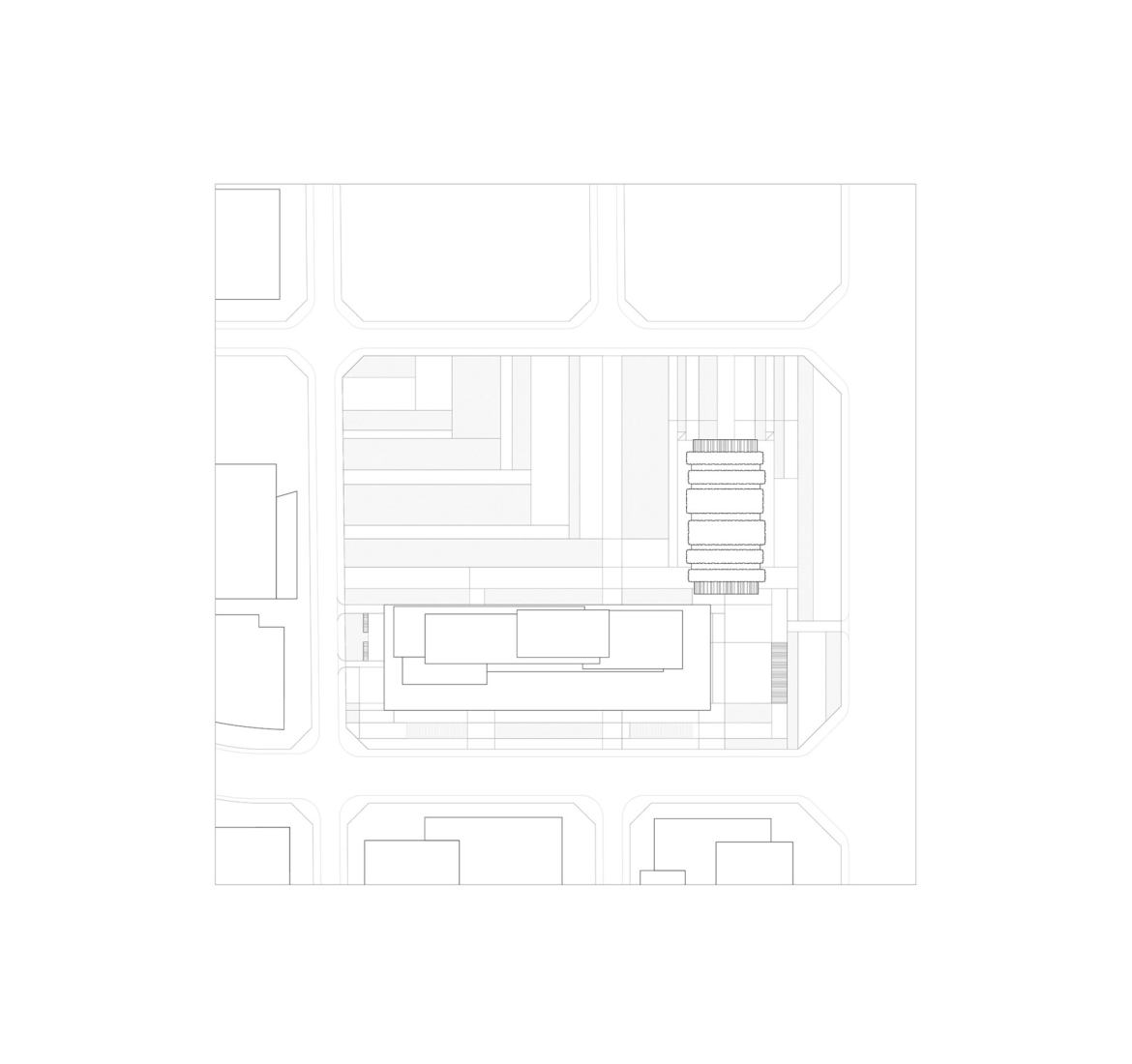 Site plan. Oppo Technology & Research Centre Tower by Gianni Botsford Architects. Site plan. Oppo Technology & Research Centre Tower by Gianni Botsford Architects.