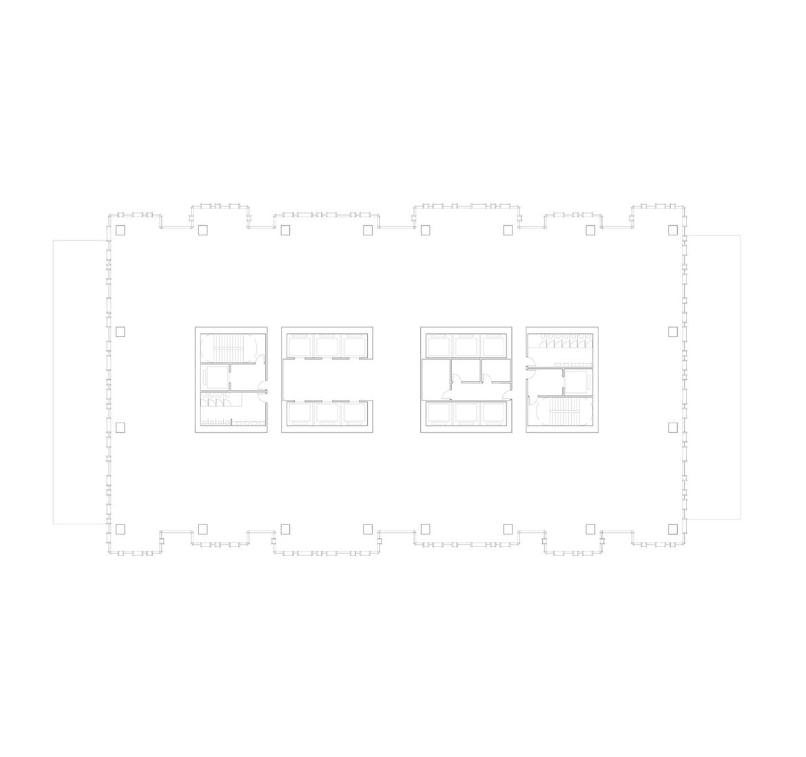 2-26 floors plan. Oppo Technology & Research Centre Tower by Gianni Botsford Architects. 2-26 floors plan. Oppo Technology & Research Centre Tower by Gianni Botsford Architects.