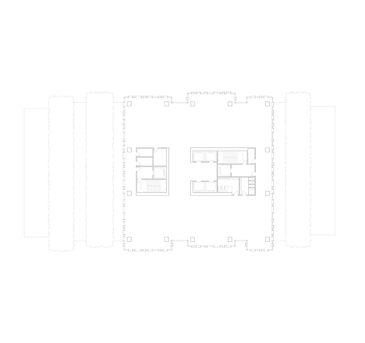 38-42 floors plan. Oppo Technology & Research Centre Tower by Gianni Botsford Architects. 38-42 floors plan. Oppo Technology & Research Centre Tower by Gianni Botsford Architects.