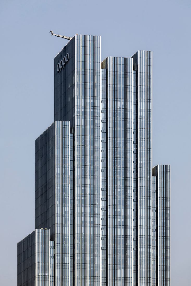 Contruction process. Oppo Technology & Research Centre Tower by Gianni Botsford Architects. Contruction process. Oppo Technology & Research Centre Tower by Gianni Botsford Architects.