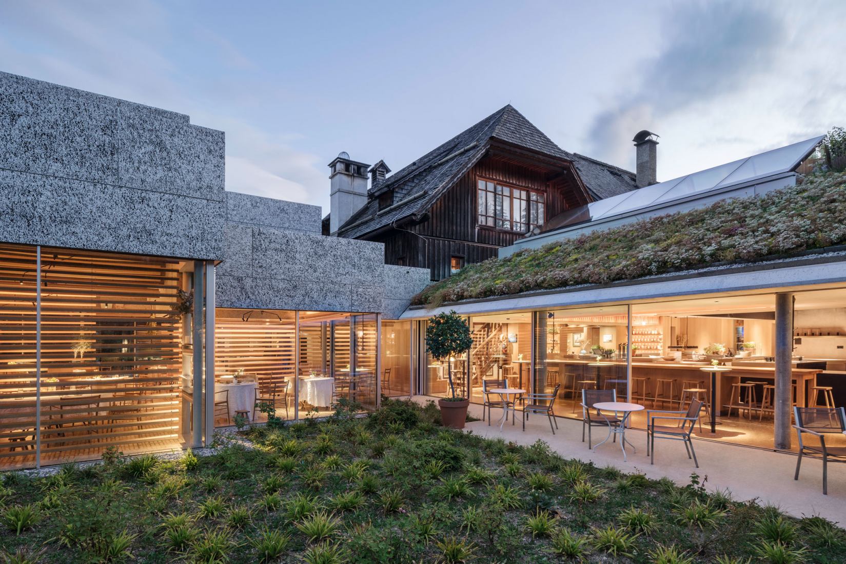 Restaurante Steirereck en el Pogusch por PPAG architects. Fotografía por Hertha Hurnaus. Restaurante Steirereck en el Pogusch por PPAG architects. Fotografía por Hertha Hurnaus.