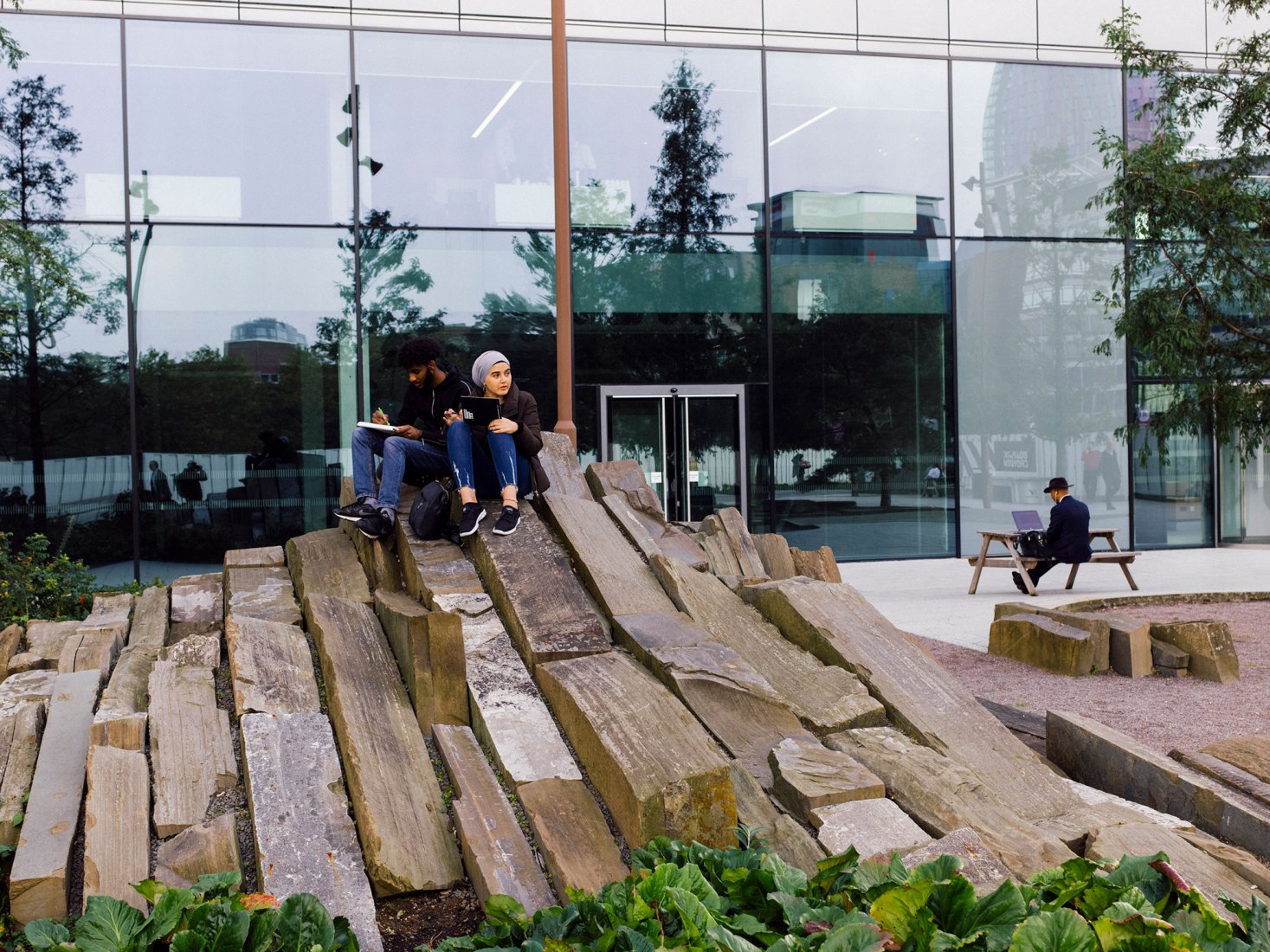 Ruskin Square, 2018. London, United Kingdom, by muf architecture/art. Photograph by Lewis Ronald