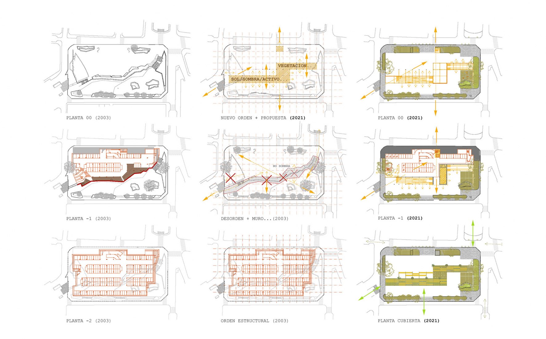 Diagram. Fonamental. Plaza Mallorca renovation by Son Estudi. Diagram. Fonamental. Plaza Mallorca renovation by Son Estudi.