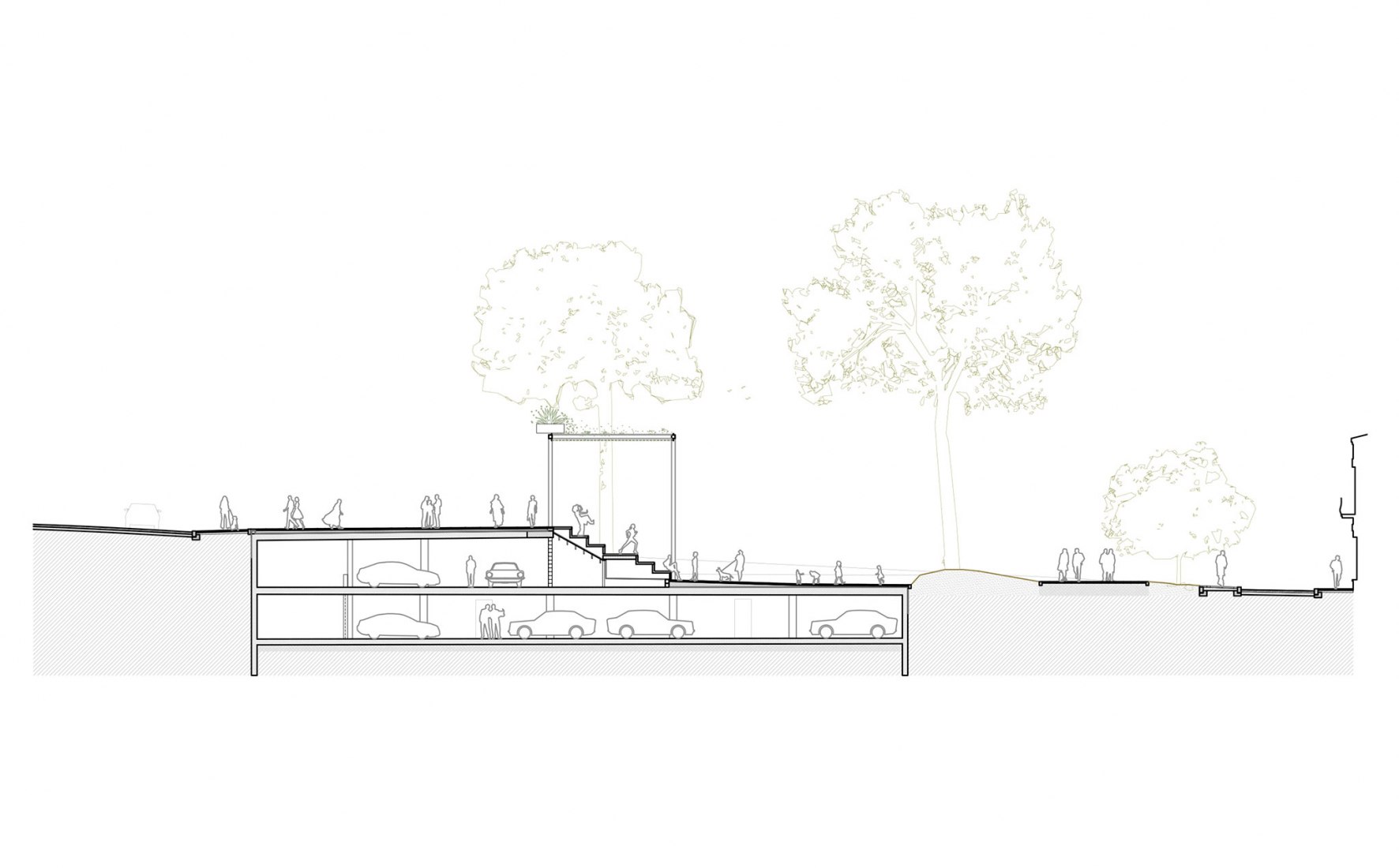 2021 section. Fonamental. Plaza Mallorca renovation by Son Estudi. 2021 section. Fonamental. Plaza Mallorca renovation by Son Estudi.