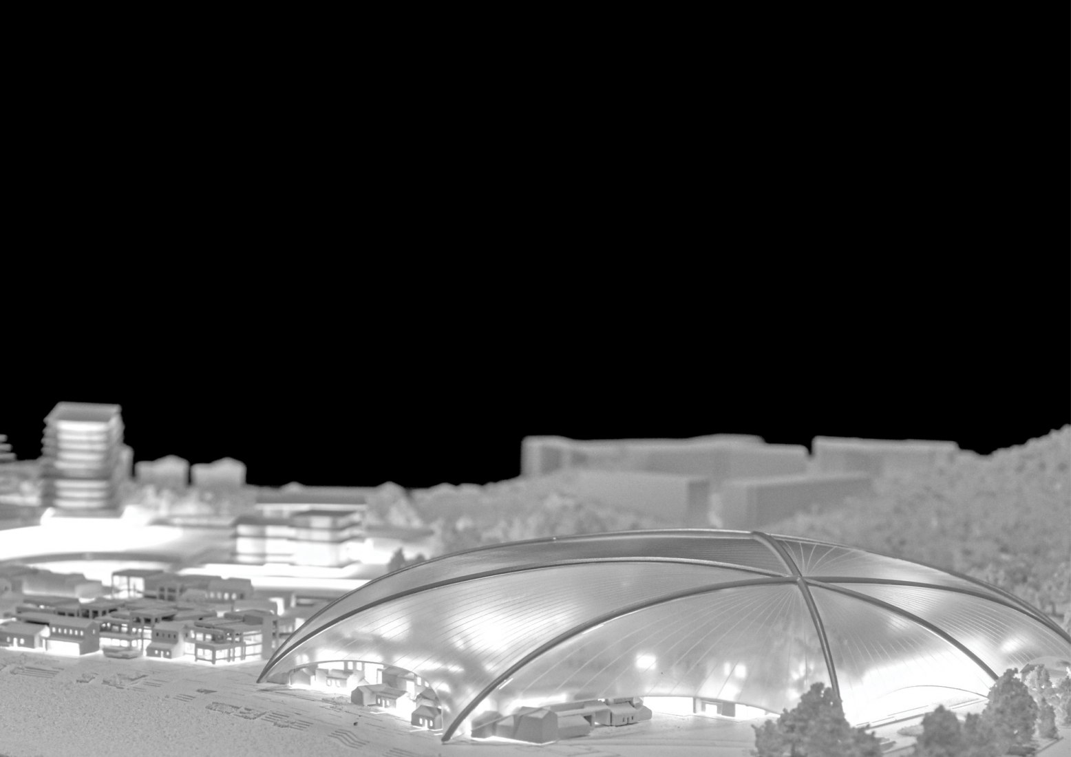 Model. Zhuhai Cultural Arts Center by MAD Architects. Courtesy of MAD Architects Model. Zhuhai Cultural Arts Center by MAD Architects. Courtesy of MAD Architects