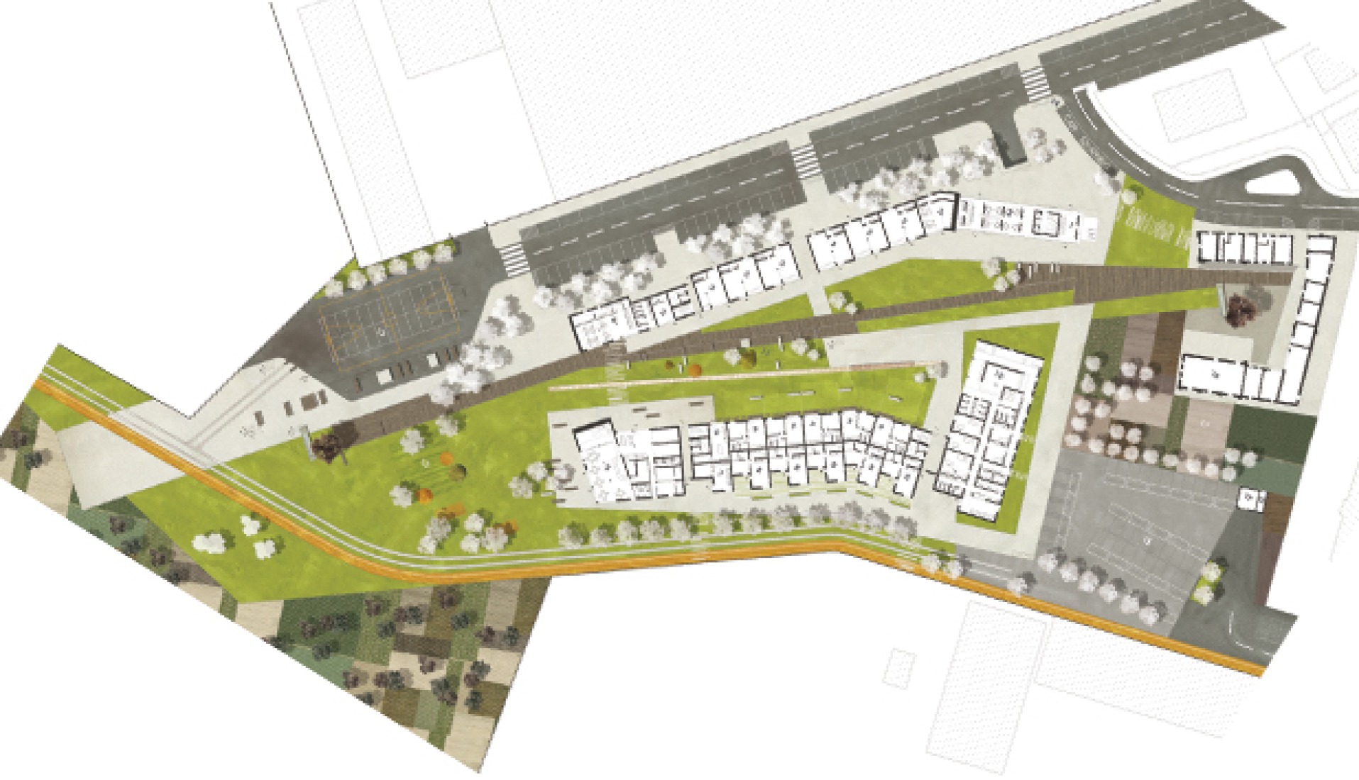 Planta.Housing and Facilities por Demo Architects. Milán. 2009.