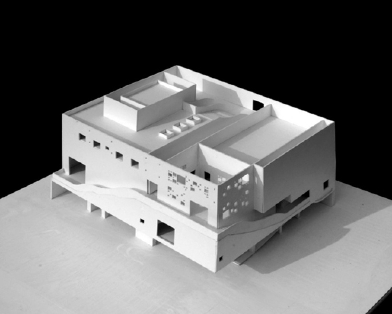 Maqueta. Zhengdong District Urban Planning Exhibition Hall por AZL architects.