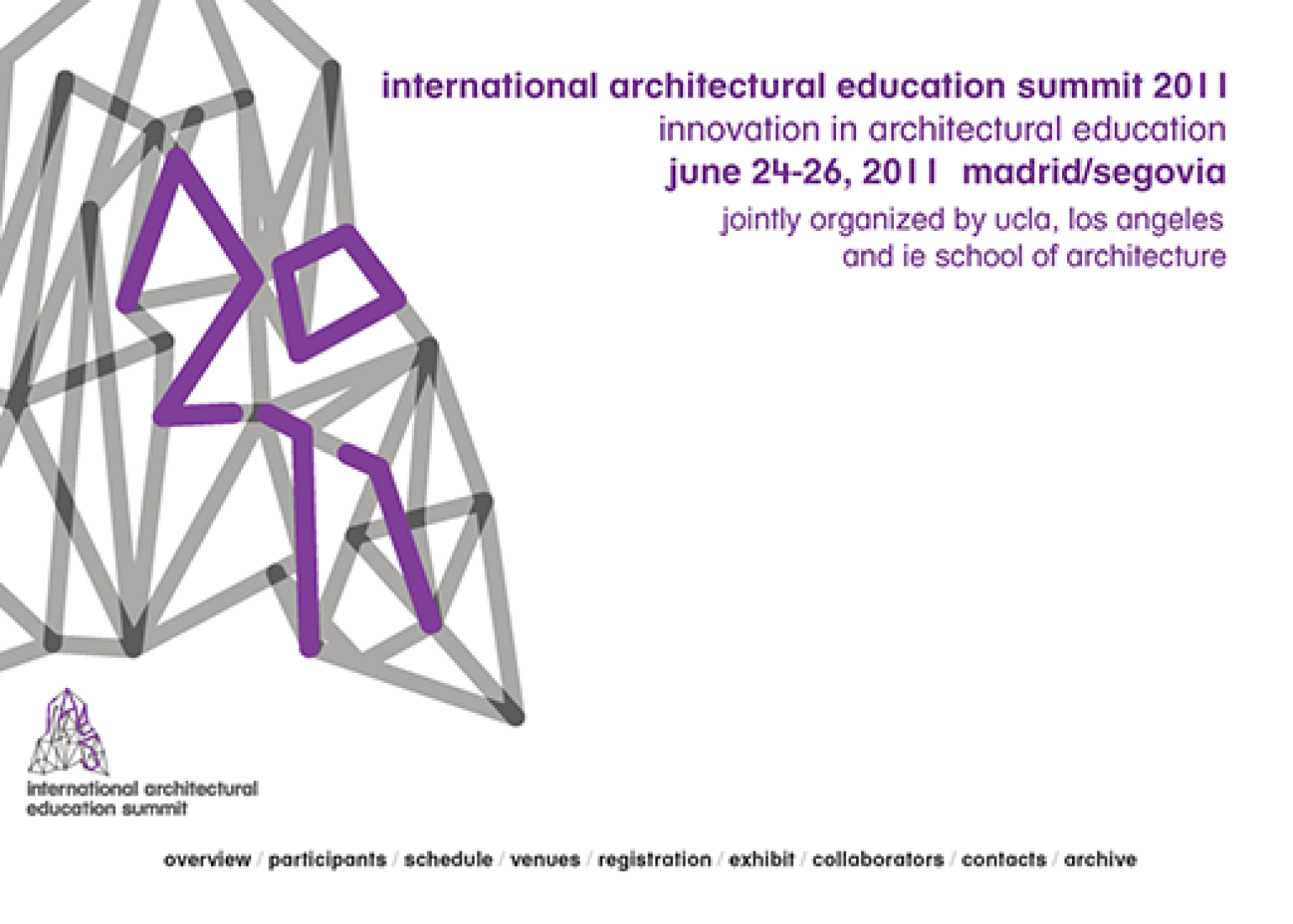 International Architectural Education Summit 2011.