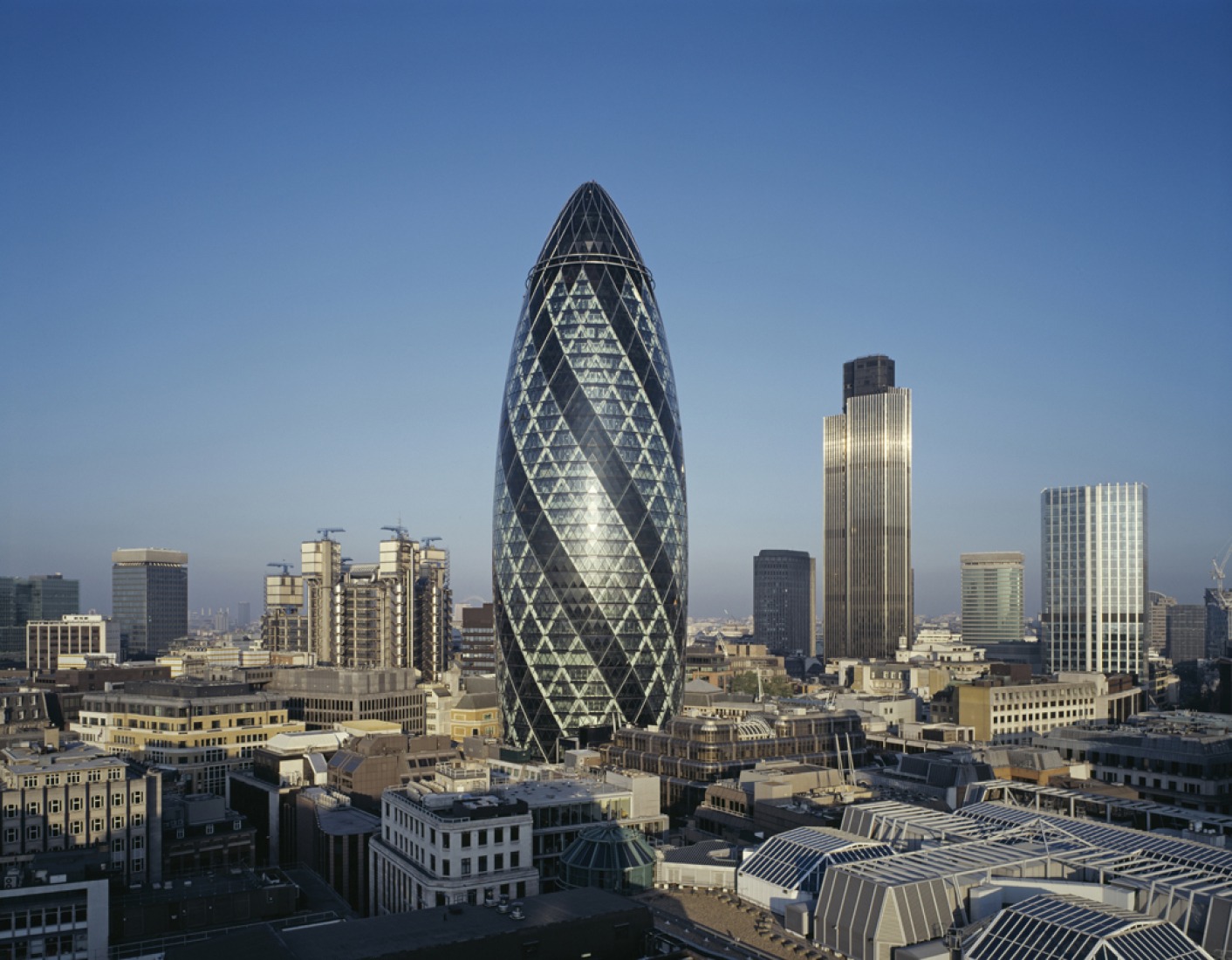 Gherkin para Londres por Norman Foster.