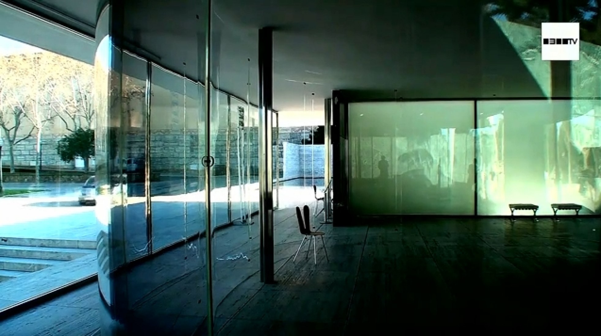 SANAA. Installation at Barcelona Pavilion