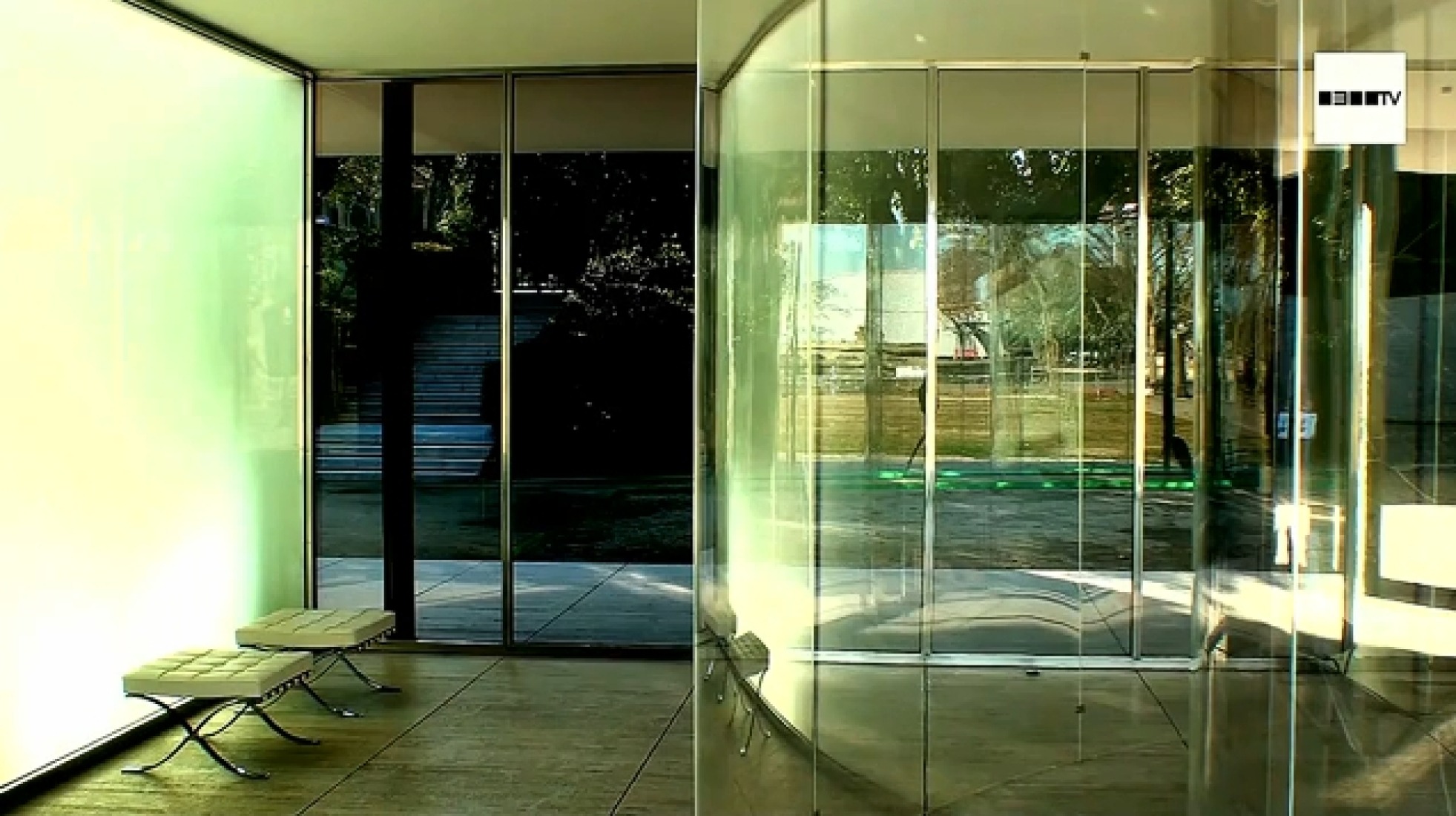 SANAA. Installation at Barcelona Pavilion