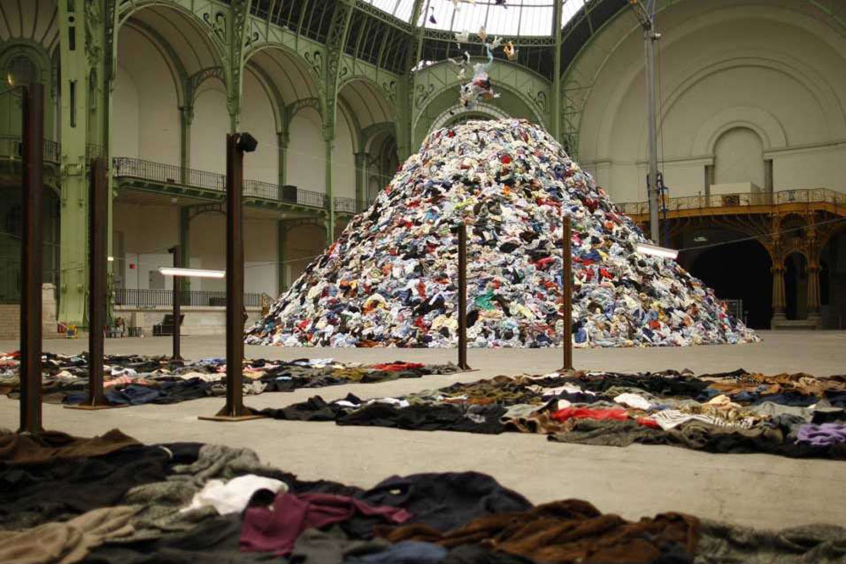 "PERSONNES" by Christian Boltanski. Monumenta 2010. Photograph by Didier Plowy