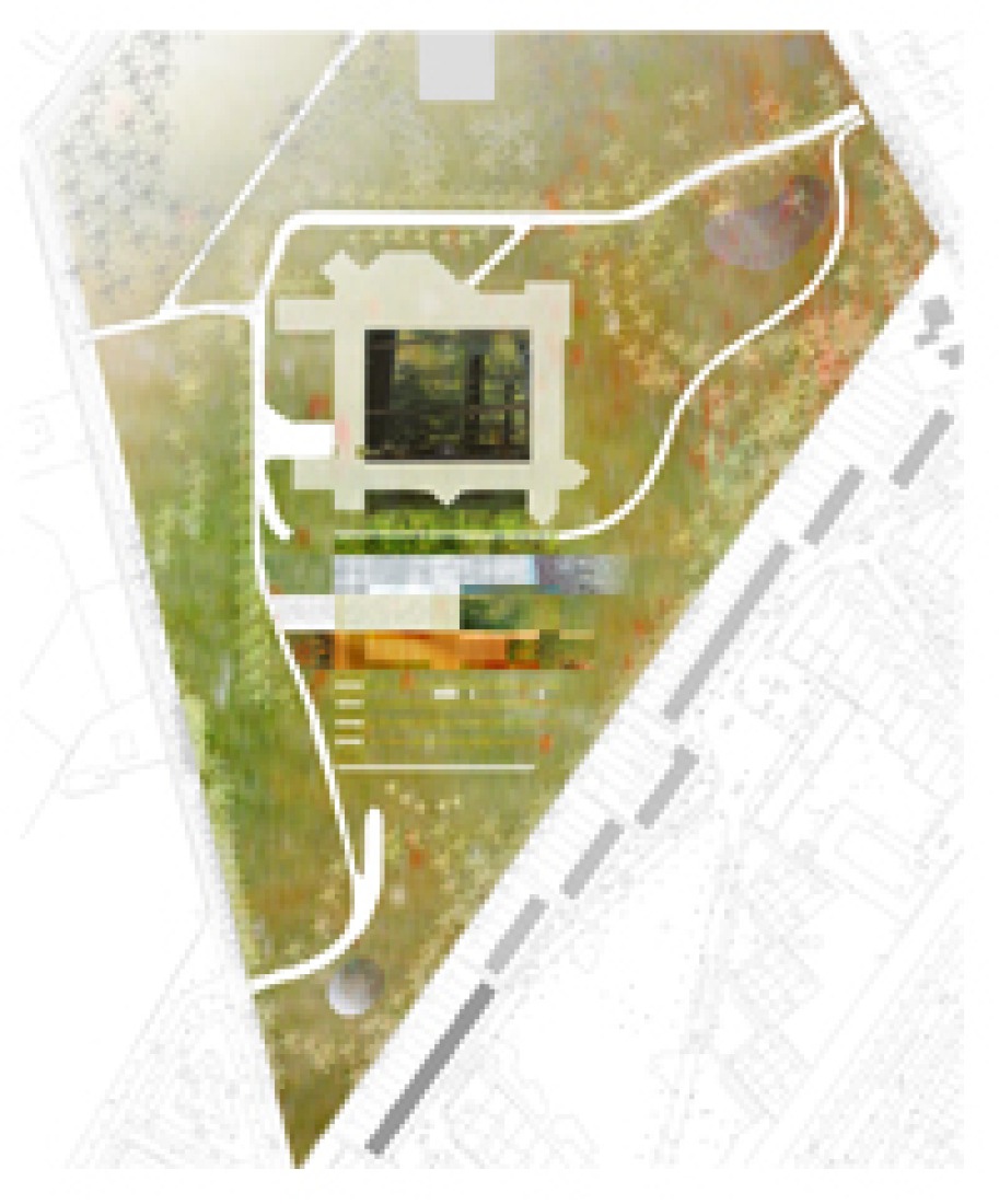 Site map. New head offices of PGGM by Josep Lluís Mateo