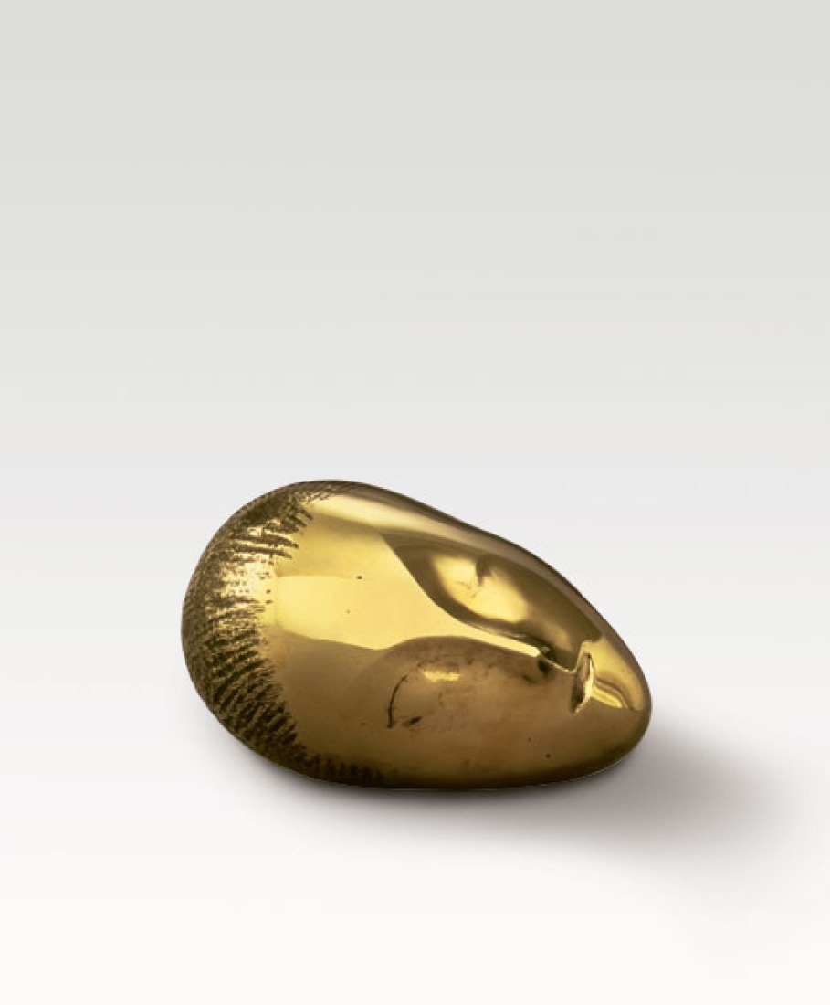 Constantin Brancusi Sleeping Muse (La muse endormie), 1911 Bronze, polished, 16 x 27.3 x 18.5 cm Centre Georges Pompidou, Musée national d'art moderne, Paris Gift Baroness Renée Irana Frachon, 1963 © Collection Centre Pompidou, Paris, distributed by Réunion des musées nationaux, Paris Photograph: Adam Rzepka