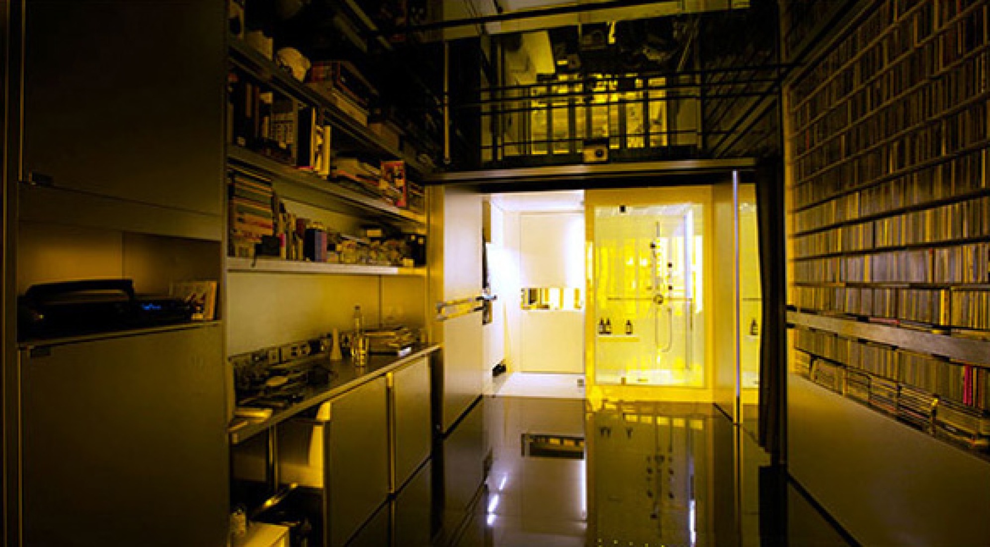 A Tiny Apartment in Hong Kong by Gary Chang. Photograph © Marcel Lam