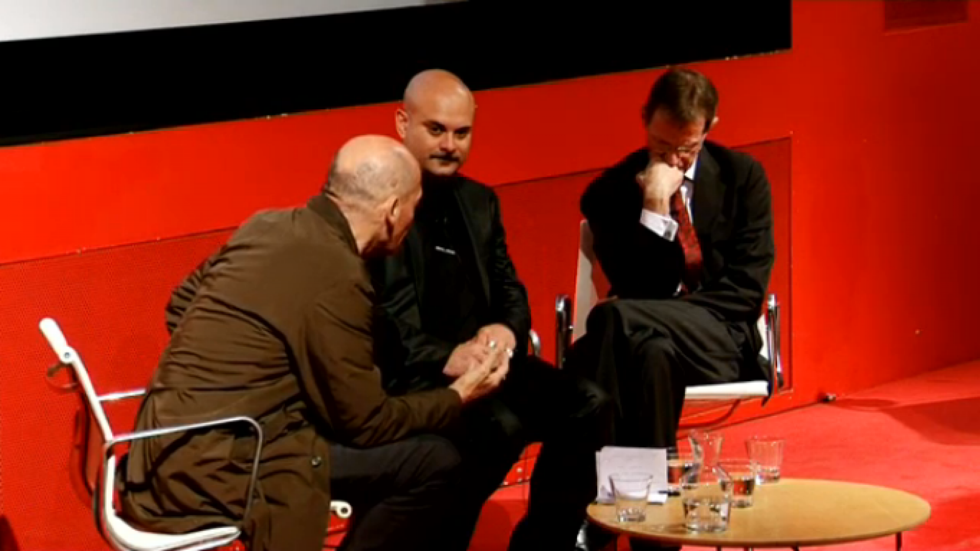 Rem Koolhaas y Nicholas Serota en la TATE