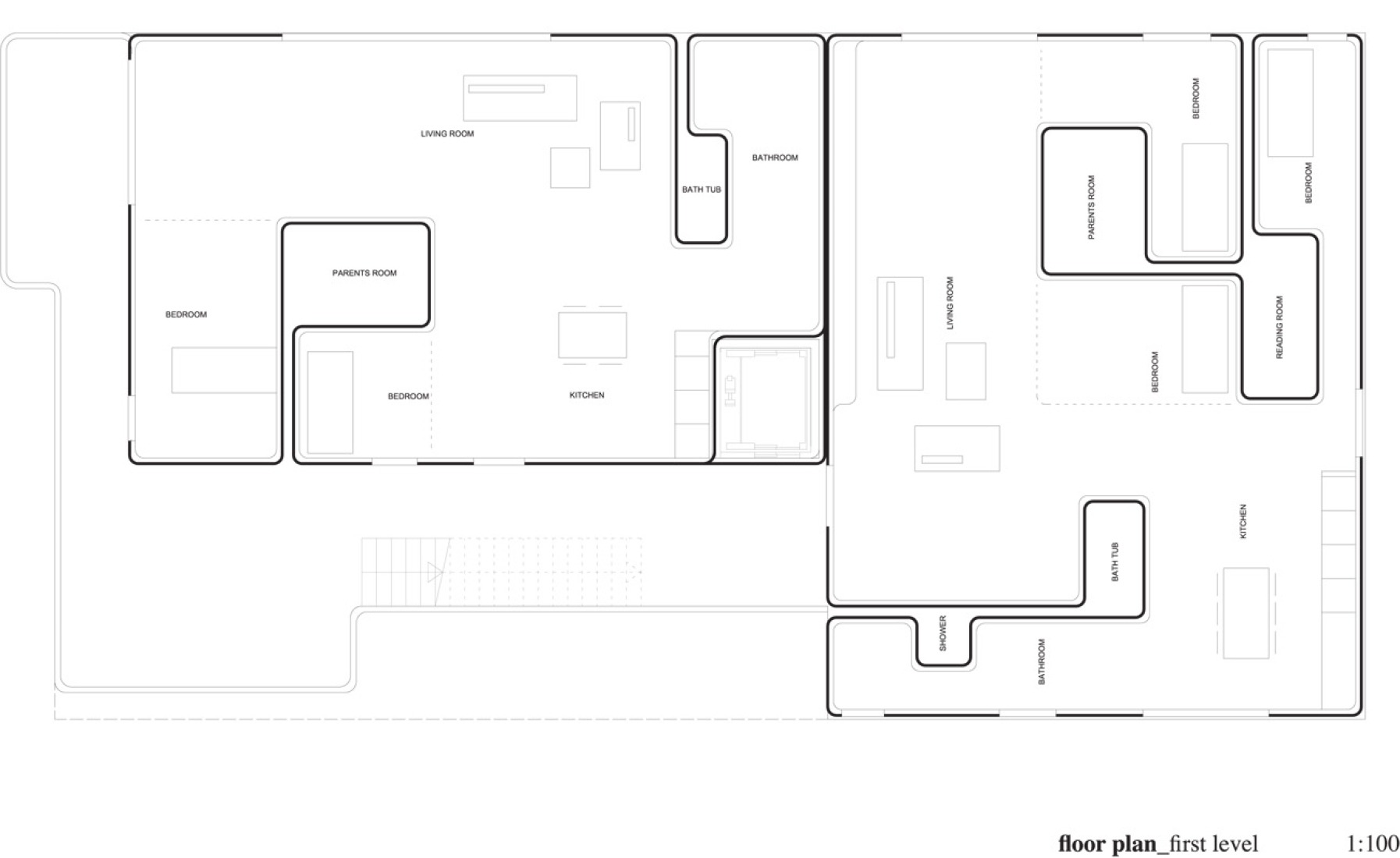 Vapor apartments. Philippe Rahm Architectes.