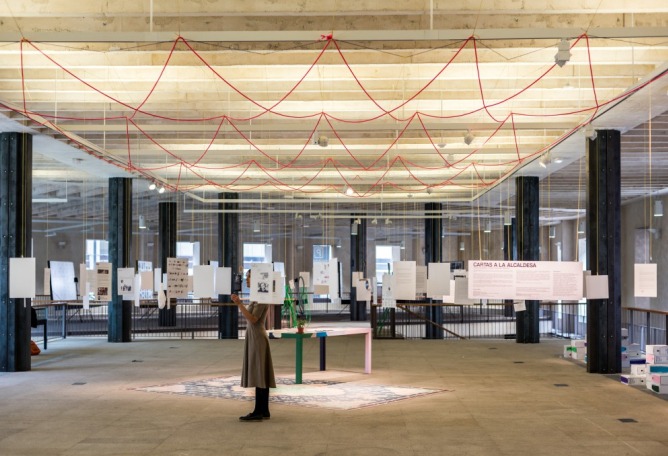 Letters to the Mayor: Madrid, 2015. Storefront for Art and Architecture. Photograph: Javier de Paz