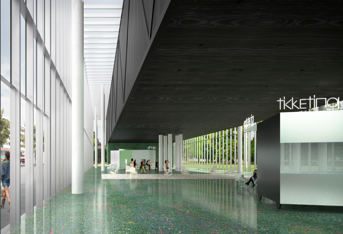 Bauhaus Museum Dessau competition. First prize. Project by González Hinz Zabala.