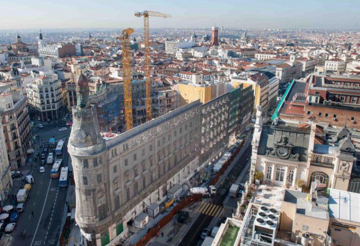 Plaza de Canalejas en la actualidad. 