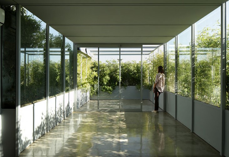 Inside view. Piñeiro house by Adamo-Faiden. Photography © Adamo-Faiden.