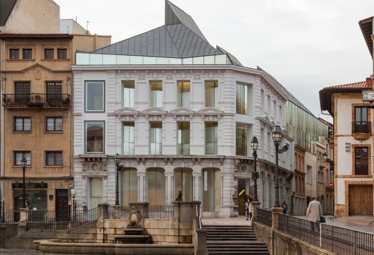 Museo Bellas Artes de Asturias por Francisco Mangado. Imagen vía Francisco Mangado.