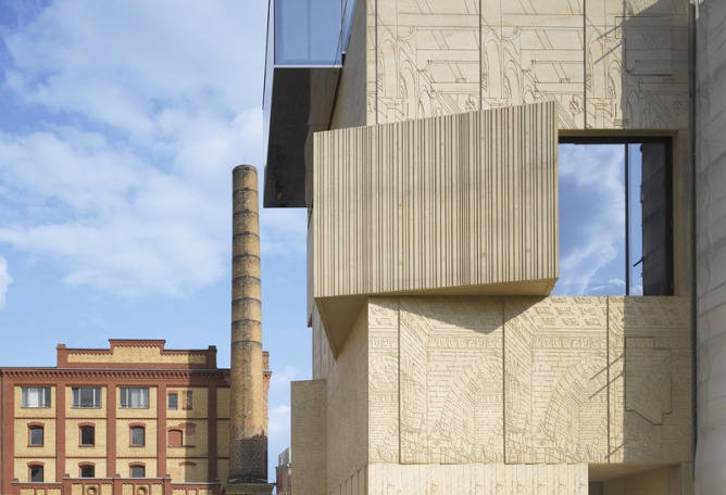 Vista exterior. Fundación Tchoban. Museo de dibujo arquitectónico por SPEECH Tchoban & Kuznetsov. Fotografía ©RolandHalbe