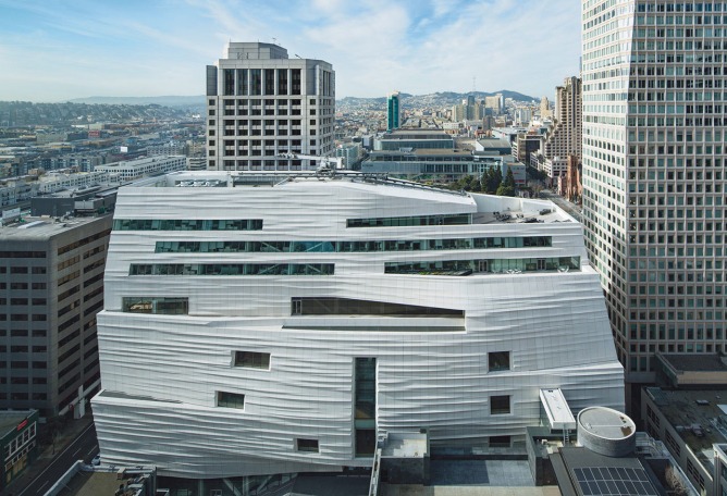 Vista general. Ampliación del MOMA San Francisco por Snøhetta. Fotografía © Henrik Kam. Imagen cortesía de SFMOMA