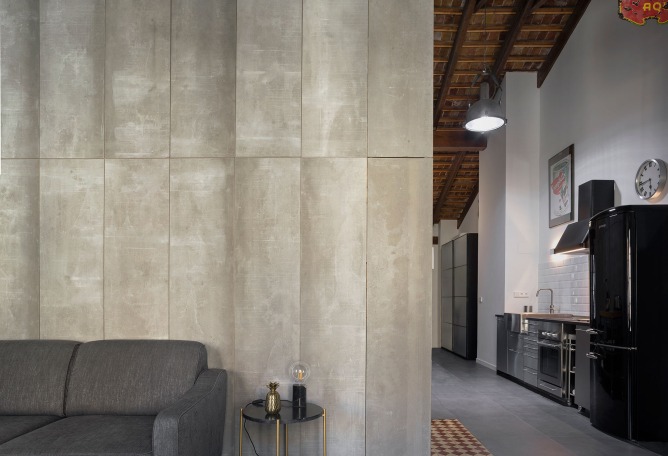Padre Jofre penthouse by Mano de Santo. Photograph by Diego Opazo. Padre Jofre penthouse by Mano de Santo. Photograph by Diego Opazo.