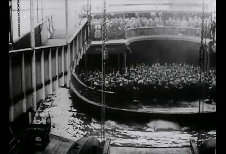 Manhatta, 1921. Fotograma de la película, por Paul Strand y Charles Sheeler