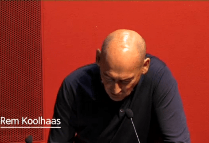 Rem Koolhaas.