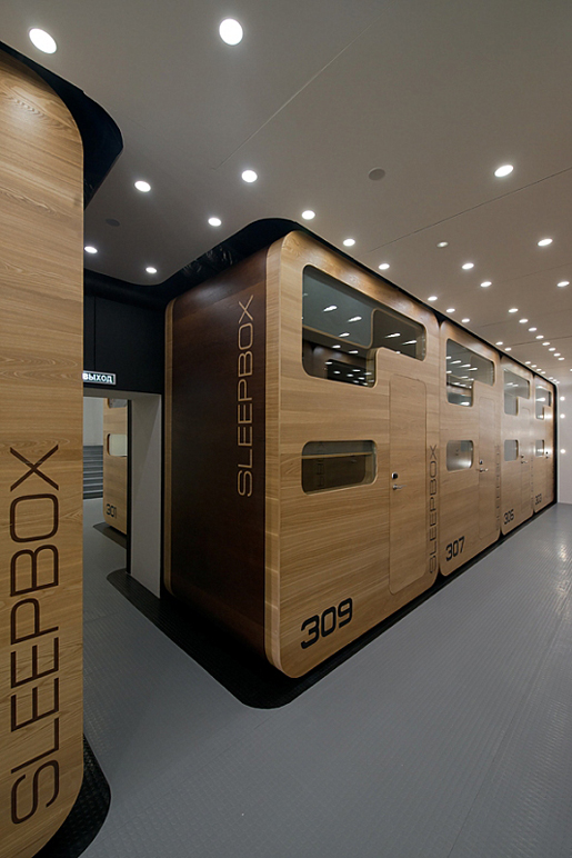 Sleepbox Hotel Tverskaya, the first capsule hotel in Russia | METALOCUS