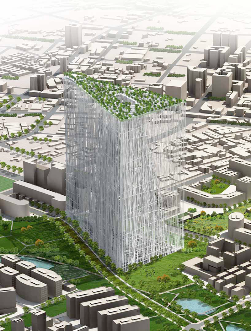 Taichung mayor stopped Taiwan Tower by Sou Fujimoto Architects | METALOCUS