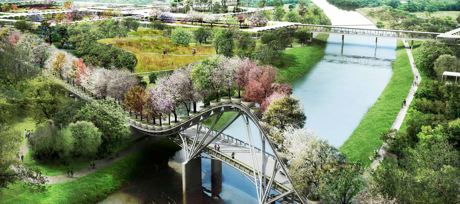 Approved Houston Botanic Garden Master Plan Design By West 8 | METALOCUS